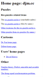 Mobile Screenshot of djm.cc